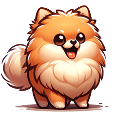 ふわふわポメちゃん日記