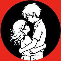 カップル、様々な甘い抱擁。