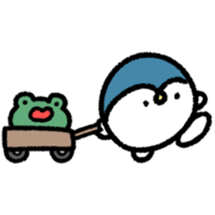 ぺんぎんさんのスタンプ8