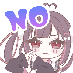 来鳥アルエ あいさつスタンプ