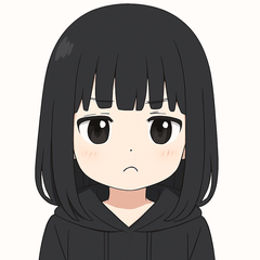黒髪の女の子1