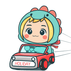 Carmen Dino : Animated Stickers