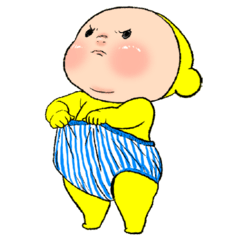 黄色いヤツ。ていてい。