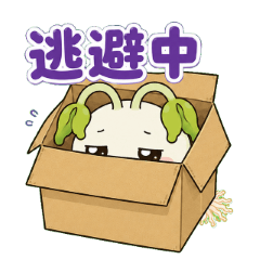 ゆる豆苗の日常｜癒しリアクション