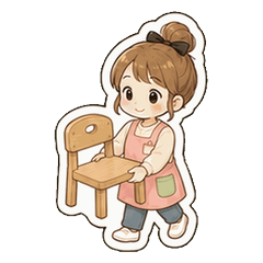 保育士キャラクタースタンプ