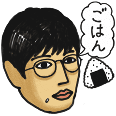 おしゃべりメンズ１【ボストンめがね】