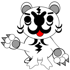 ホワイトにゃんこ