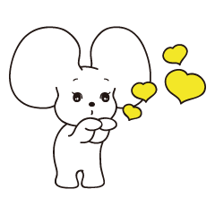 何気ないねずみのスタンプ１