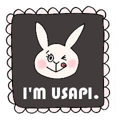 I&#039;m　Usapi.