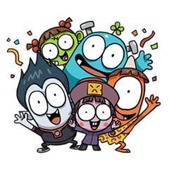 アニメ スプキズ ステッカー