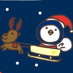 クリスマス時期の日常会話スタンプ