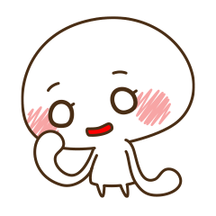 ちょっぴり内気なくらげちゃん