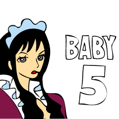 ONE PIECE BABY5勘違いスタンプ