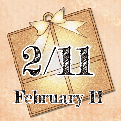 2月11日記念日BIGスタンプ