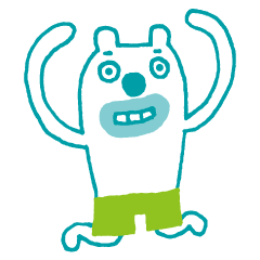 The bear which put on pants