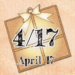 4月17日記念日BIGスタンプ