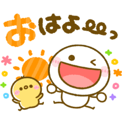 デカ文字♡ゆるかわ棒人間