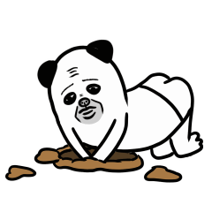 動くパグのおっさん