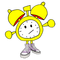 靴が大好き目覚まし時計