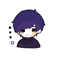 ゆる〜い男女のスタンプ