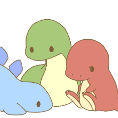 じゆうきままな恐竜たち