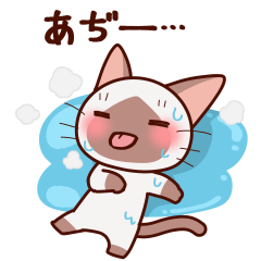 かまってシャムちゃん夏