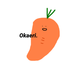 おやさいさんのあいさつスタンプ