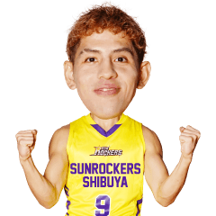 2021-22 サンロッカーズ渋谷　選手スタンプ