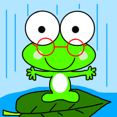 めがねカエル