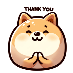 もちもち柴犬スタンプ