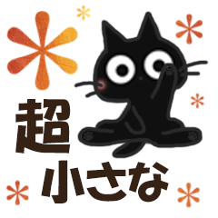 黒ねこの超小さなお便り
