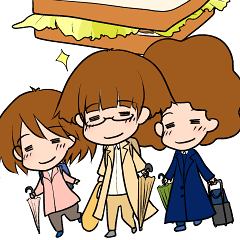 久しぶりの帰省とごはん 出発編 (1)