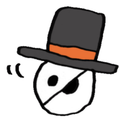 Mr.コンプレスの顔スタンプ