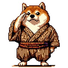 子分ふとっちょ柴犬 一生ついていきます