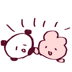 うさみみとささくれスタンプ