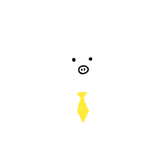 幸せを呼ぶ黄色いぶたリーマン