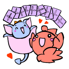 タロン＆エイコ ちょっとだけ☆スタンプ1