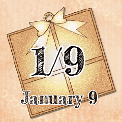 1月9日記念日BIGスタンプ