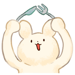 食べ過ぎですよ！うさぎさん