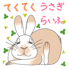 てくてく うさぎらいふ