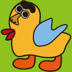 あひるぽっぽ スタンプ ２