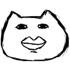 二中名物くちびるねこスタンプその3