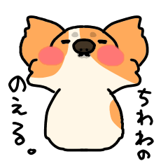 ちわわののえる。
