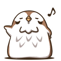 動く！のらスズメ