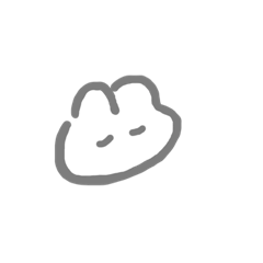 おもちうさぎ/omochi rabbit