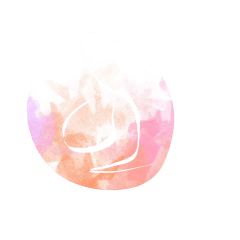 ふわふわスタンプだー