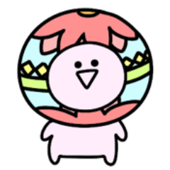 シュールなミニうさぎのゆるいダジャレ