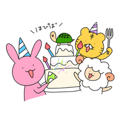 ぴすにささげるスタンプ