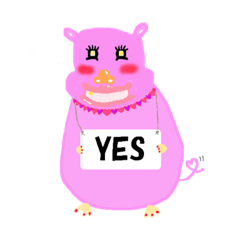 ピンクネズミの顔にいく。