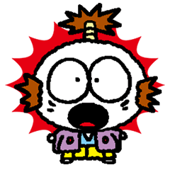 アニメ「あほ殿ちゃま」スタンプ